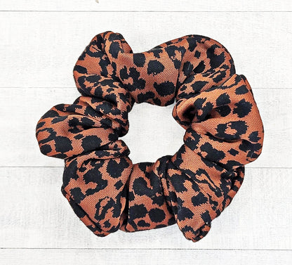 Cheeta Theme Scrunchy/Hair Tie/ /Wedding Scrunchies/Hair Ties/Pony Holders/Gifts for Bridesmaids/Wedding Party Gifts