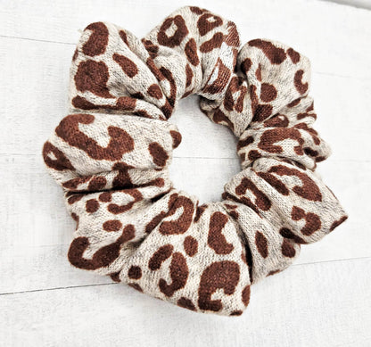 Cheeta Theme Scrunchy/Hair Tie/ /Wedding Scrunchies/Hair Ties/Pony Holders/Gifts for Bridesmaids/Wedding Party Gifts