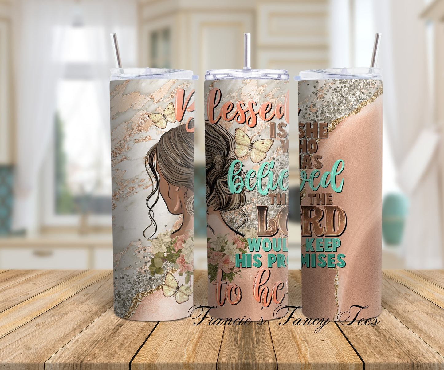 Christian Girls Tumbler/ Christian Uplifting/ Best Gift/ Sublimation Tumber