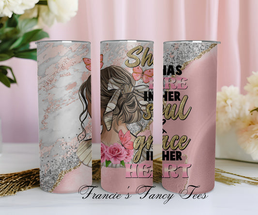 Christian Girls Tumbler/ Christian Uplifting/ Best Gift/ Sublimation Tumber