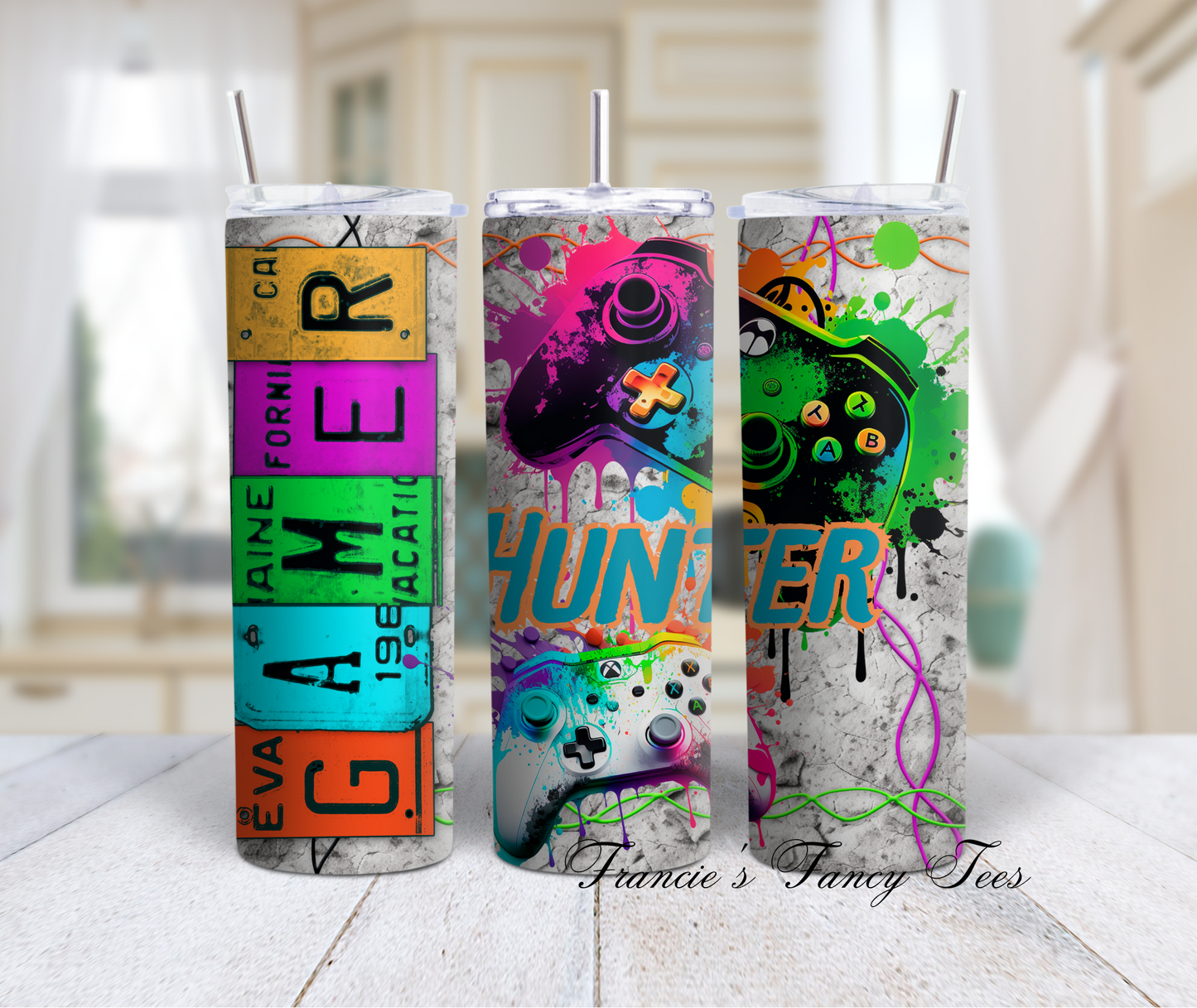 Boy Gamer Tumbler/Gamer Tumbler/Birthday Gift/Kids Tumbler/20oz Tumbler/Sublimation Tumbler