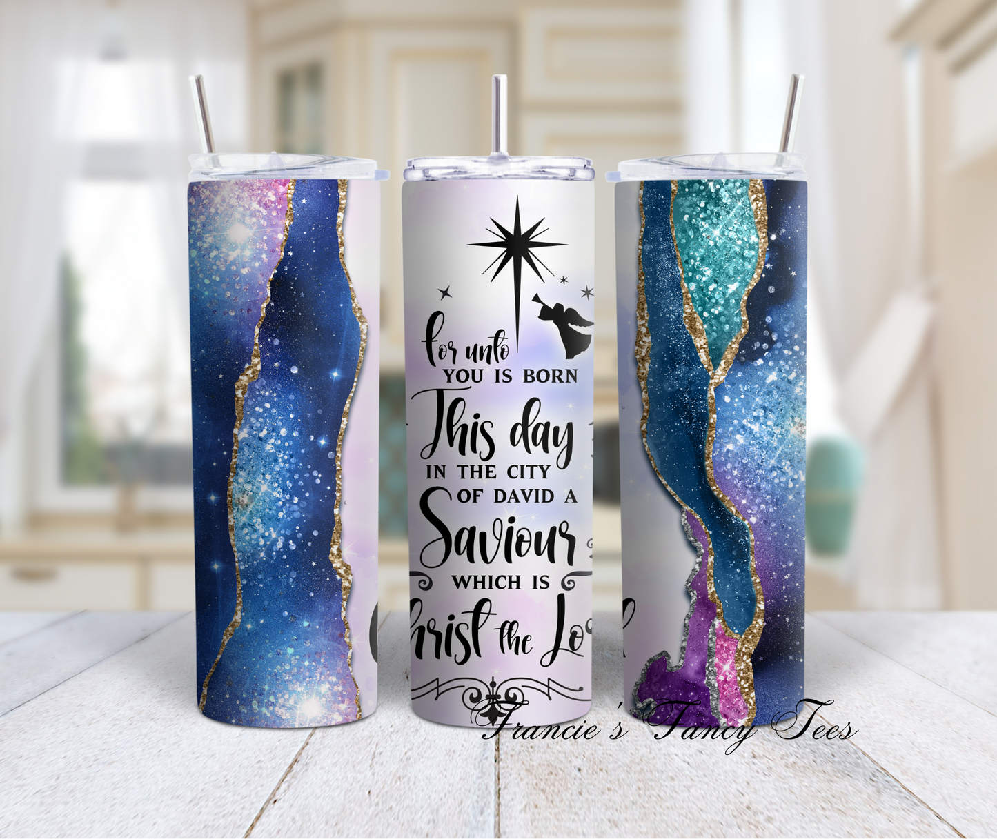 Christ The Lord/ Christmas Tumbler/20oz Tumbler/Sublimation Tumbler/Christian Gift