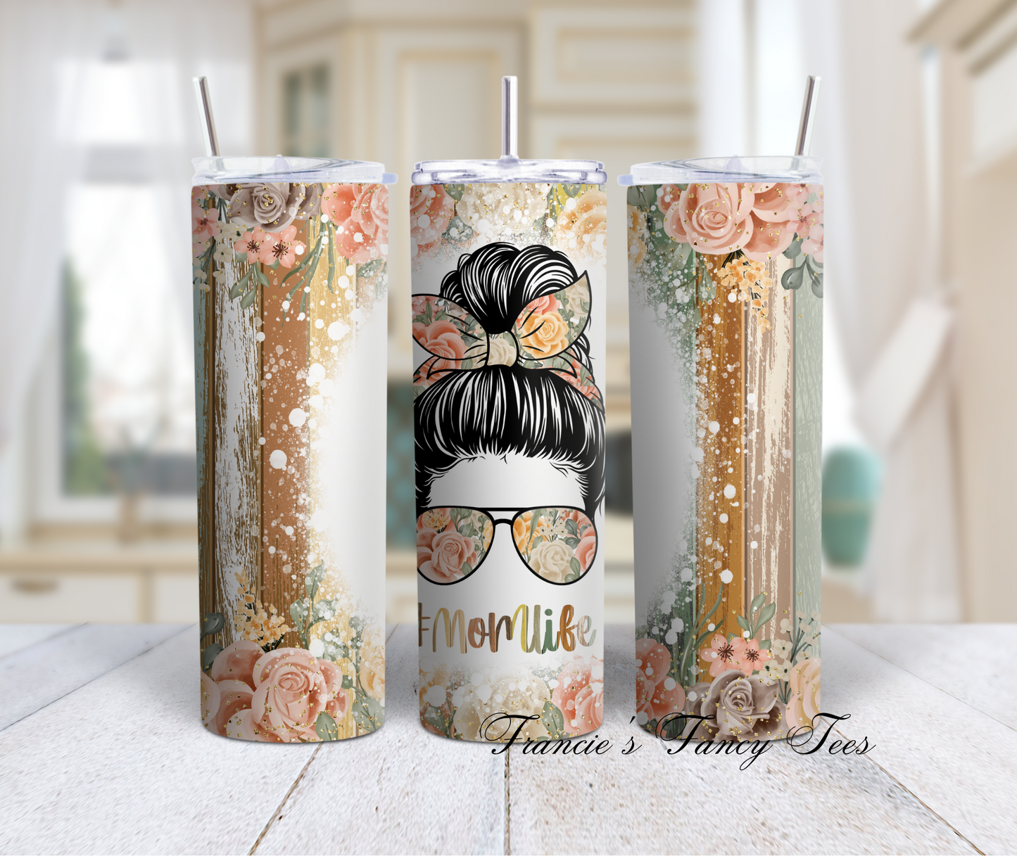 Mom Life Tumbler/Mom Tumbler/Birthday Gift/Mother's Day Gift/20oz Tumbler/Sublimation Tumbler