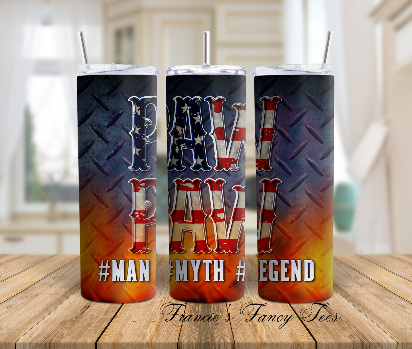 Paw Paw Tumbler/Grandpa Tumbler/Birthday Gift/20oz Tumbler/Sublimation Tumbler