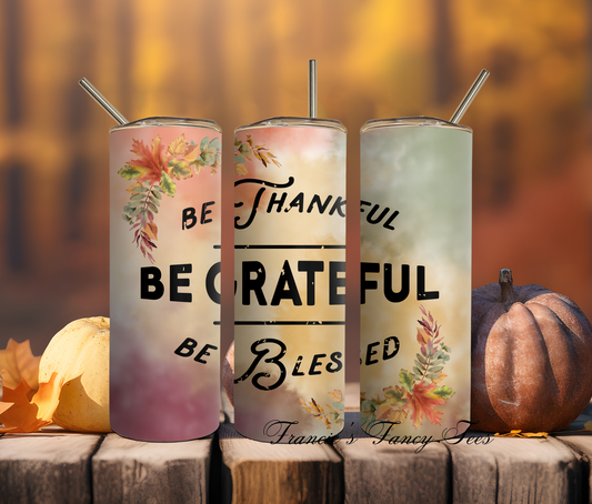 Fall Tumbler/ 20oz Tumbler/ Christian Tumbler/Sublimation Tumbler