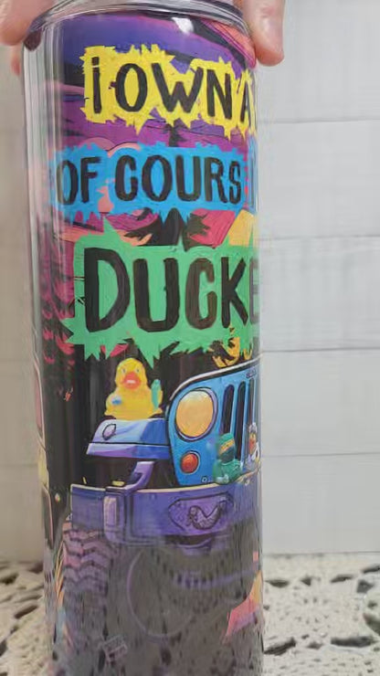 Duck Jeep Tumbler/Leep Lovers/Adult Tumbler/20oz Tumbler/ Sublimation Tumbler